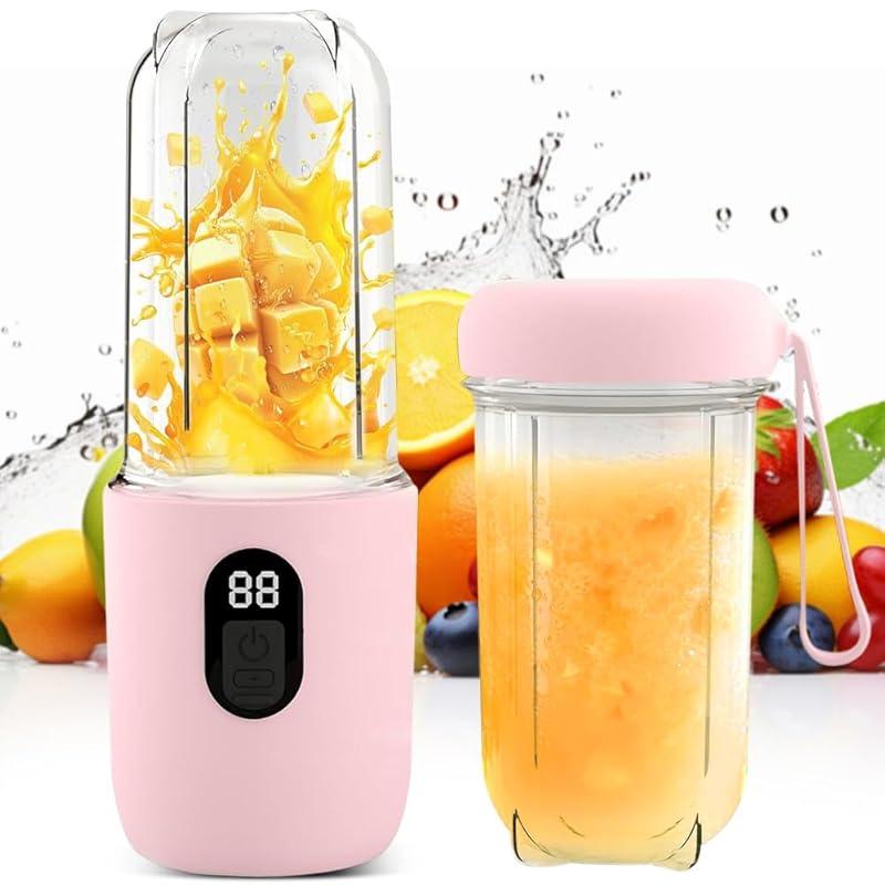 ¿Realmente vale la pena la batidora portátil rosa de 500ml? Te cuento mi experiencia