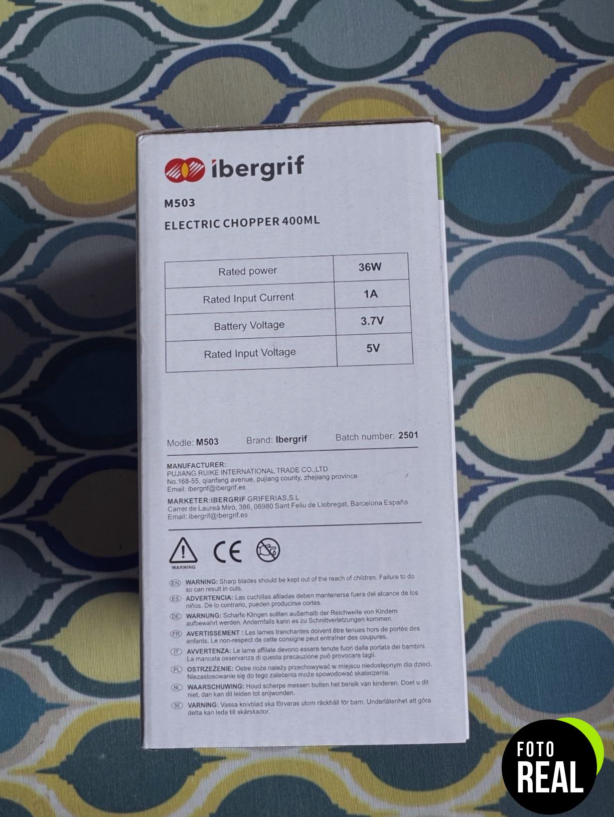 ibergrif-picadora-electrica-multifuncion-400ml-foto-2